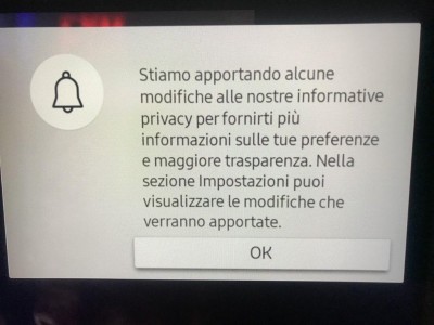 Stiamo apportando alcune modifiche alle nostre informative privacy per fornirti piu informazioni sulle tue preferenze e maggiore trasparenza. Nella sezione Impostazioni puoi visualizzare le modifiche che verranno apportate.